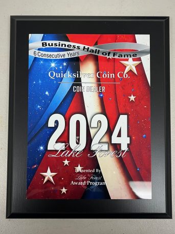 2024 Quicksilver Coin Co. Hall of Fame Lake Forest, CA